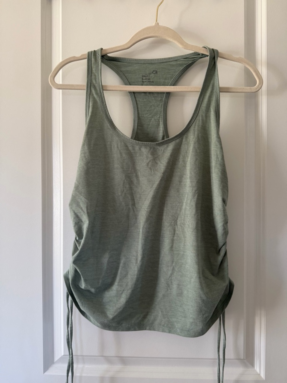 GAP | Olive Green Racerback Tank with Side Ties